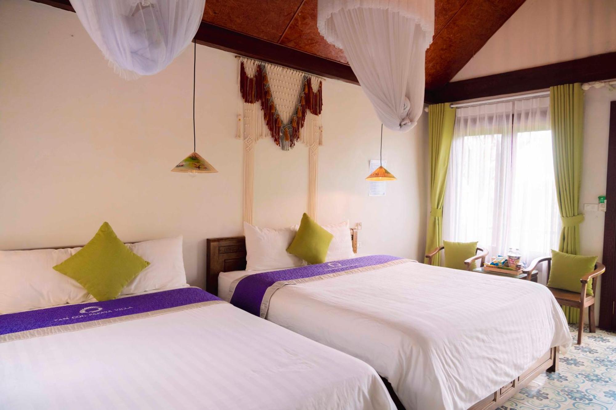 Апартаменты Papaya Bungalow & Rice Fields Ниньбинь Экстерьер фото