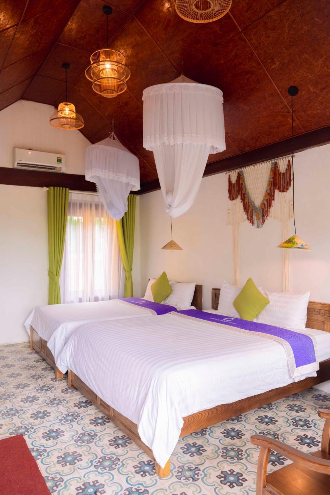 Апартаменты Papaya Bungalow & Rice Fields Ниньбинь Экстерьер фото