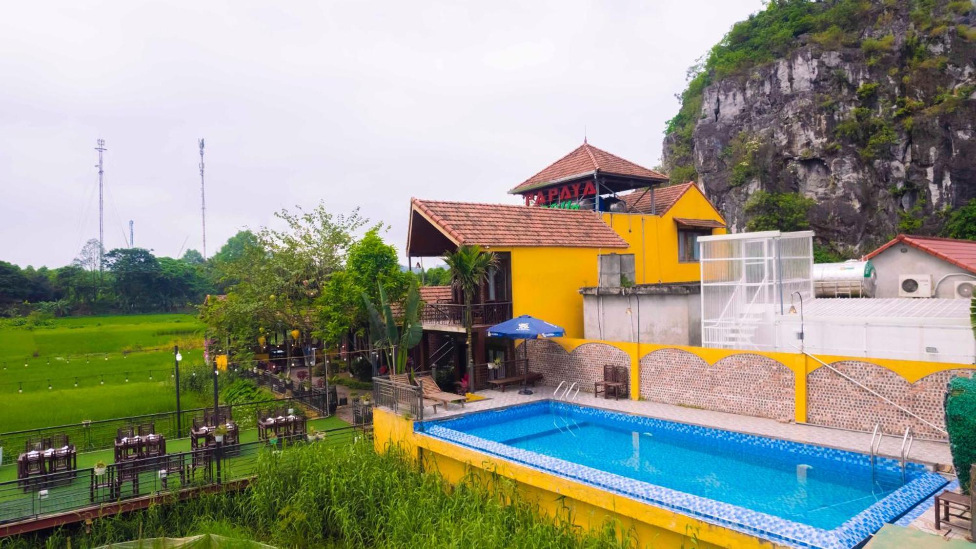 Апартаменты Papaya Bungalow & Rice Fields Ниньбинь Экстерьер фото