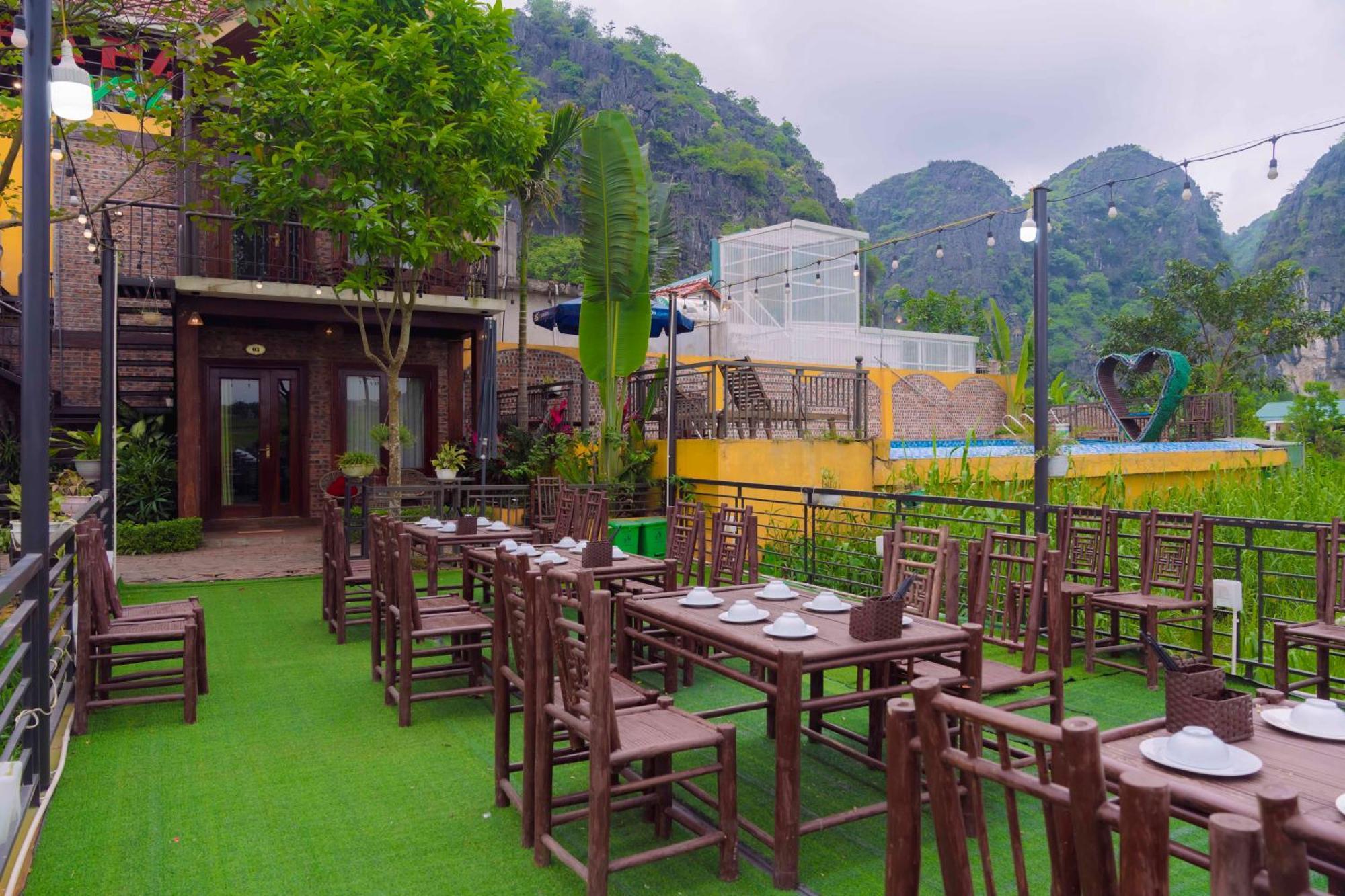 Апартаменты Papaya Bungalow & Rice Fields Ниньбинь Экстерьер фото